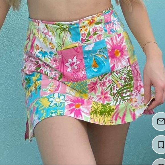 JN Apparel Cotton Blend Skort Sz 14 Mini Barbiecore - Picture 3 of 12